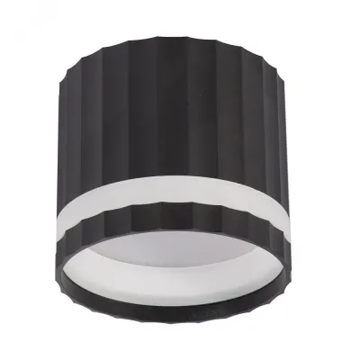 Светильник потолочный 12W, 230V, GX53, черный, HL369