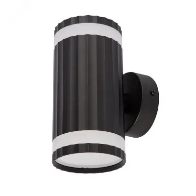 Светильник настенный 12W, 230V, 2*GX53, чёрный HL3690