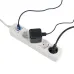 Удлинитель Эксперт 4 гнезда 3 метра 16А/3, кВт с2 USB 2,1А ПВС 3х1