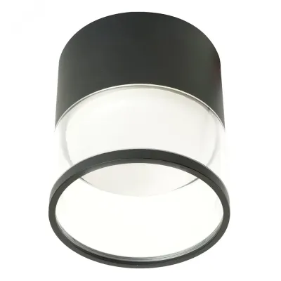 Светильник потолочный 12W, 230V, GX53, черный, HL454