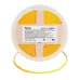 Лента светодиодная 400SMD(2110)/ 7Вт/м 12V 5000*3*1.8мм желтый, IP20, LS630 FERON