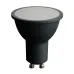 Лампа светодиодная, (8W) 230V GU10 2700K MR16 в черном корпусе, LB-1608 Лампа светодиодная, (8W) 230V GU10 2700K MR16 в черном корпусе, LB-1608