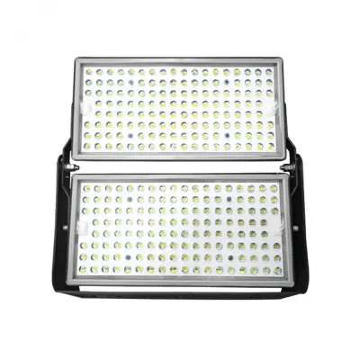Прожектор светодиодный 2835 SMD 500W 6400K IP65 2*60° AC175-265V/50Hz, черный, LL-932
