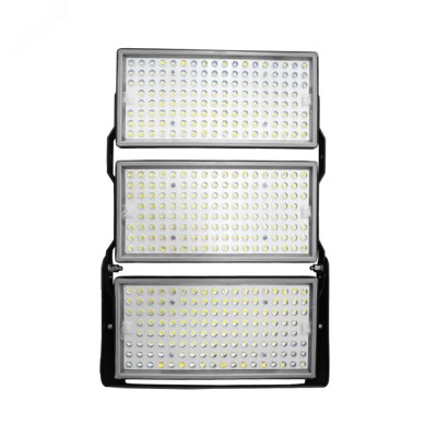 Прожектор светодиодный 2835 SMD 750W 6400K IP65 3*60° AC175-265V/50Hz, черный, LL-933