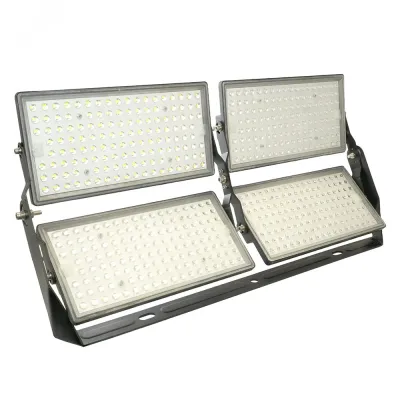 Прожектор светодиодный 2835 SMD 1000W 6400K IP65 4*60° AC175-265V/50Hz, черный, LL-934