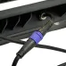 Прожектор светодиодный 2835 SMD 1000W 6400K IP65 4*60° AC175-265V/50Hz, черный, LL-934
