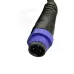 Прожектор светодиодный 2835 SMD 1000W 6400K IP65 4*60° AC175-265V/50Hz, черный, LL-934