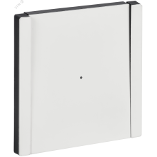 FORTE&PIANO Выключатель 1-клавишный с индикацией 10А FP202M металл белый IEK