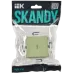 SKANDY Выключатель 1-клавишный проходной с индикацией 10А SK-V08G мятный IEK