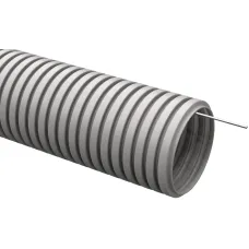 ELASTA Труба гофр. тяжелая ПВХ d=20мм с зондом (100м) IEK