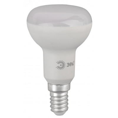 Лампочка светодиодная ЭРА RED LINE LED R50-6W-827-E14 R Е14 / Е14 6Вт рефлектор теплый белый свет