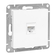 Эпика Механизм розетки RJ11 белый EKF