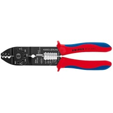 Пресс-клещи для резки и зачистки кабеля опрессовки кабельных наконечников и штекеров 3 гнезда обжим кабельных наконечников без изолятора 