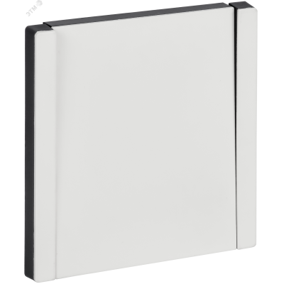 FORTE&PIANO Выключатель 1-клавишный перекрестный 10А FP212M металл белый IEK