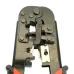 Кримпер для обжима RJ разъемов RJ-45 (8P8C), RJ-12 (6P6C) и RJ-11 (6P4C и 6P2C), черный, красный CTLS007