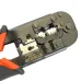Кримпер для обжима RJ разъемов RJ-45 (8P8C), RJ-12 (6P6C) и RJ-11 (6P4C и 6P2C), черный, красный CTLS007