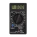 MTM DT830B Мультиметр цифровой, портативный,1999 отсчетов, батарея крона, ручная регулировка, черный