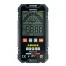 MTM HT125B Мультиметр цифровой, 4000 отсчетов, 2 батареи тип ААА 1,5В, автоматический, черный