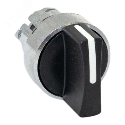 Исполнительный механизм переключателя SB4 на 2 положения с фиксацией, без подсветки с короткой ручкой IP65