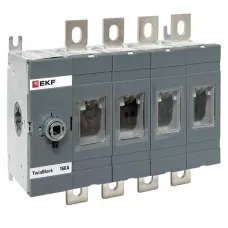 Рубильник 160A 4P без рукоятки управления TwinBlock