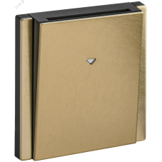 FORTE&PIANO Выключатель карточный 30А FP643M металл шампань IEK