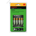 Зарядное устройство для аккумуляторов Kodak USB Overnight charger with 4 x AAA 1100 mAh [K4AA/AAA] (6/48/1008)
