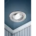 KL22 А SN/CH Светильник ЭРА литой пов. ''двойной контур'' MR16,12V/220V, 50W  сатин никель/хром (100/2