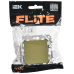 FLITE Выключатель 1-клавишный 10А ВС11-1-0-ФлО оливковый IEK