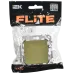 FLITE Выключатель 1-клавишный 10А ВС11-1-0-ФлО оливковый IEK