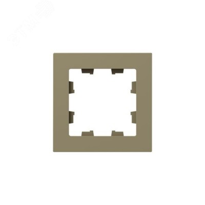 Рамка 1-местная шамп.  пластик Эпика EKF