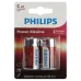 "Батарейки Philips LR14P2B/51 ""С"" алкалиновые 2 шт. LR14-2BL Power (2/24/48/5760)"