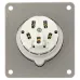 Розетка стационарная внутренняя угловая 4152 3Р+РЕ+N 16А 380В IP67 EKF PROxima