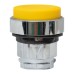 Исполнительный механизм кнопки XB4 желтый выпирающая возвратный без фиксации, без подсветки IP65