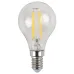 Лампочка светодиодная ЭРА F-LED P45-11W-840-E14 Е14 / Е14 11Вт филамент шар нейтральный белый свет