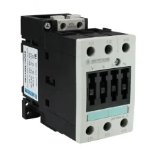 Контактор электромагнитный 3RT1034-1AR00, 3-пол., 32A, AC-3, 15кВт/400V, 415V AC, 50Гц, типоразмер S2, винтовые клеммы, IP20