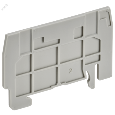 ARMAFIX Разделитель PPCX4 для колодки клеммной CX2.5-CX4 серый IEK