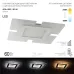 Светильник потолочный светодиодный ЭРА Slim без ДУ SPB-6 Slim 8 24-6K 24Вт 6500K