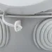 Коробка распаячная с крышкой КМР-040-039 наружная, 85х40, АБС, серая, 4 входа, IP54 EKF PROxima