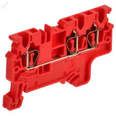 ARMAFIX Клемма пружинная CX2.5-3 трехконтактная красная IEK