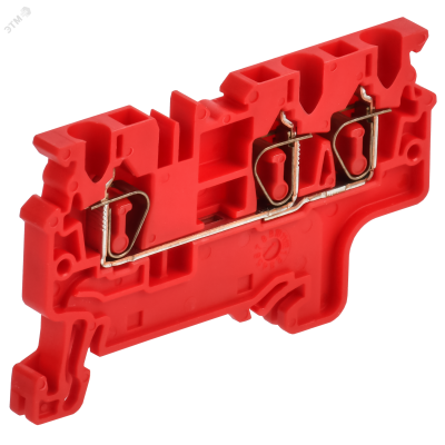 ARMAFIX Клемма пружинная CX2.5-3 трехконтактная красная IEK