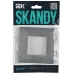 SKANDY Рамка 1-местная SK-F01Gr серый IEK