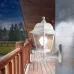 Садово-парковый светильник ЭРА НБУ 04-60-001 белый 4 гранный настенный IP44 Е27 max60Вт