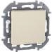 Выключатель 1-клавишный 10АХ безвинтовое крепление слоновая кость INSPIRIA