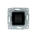 BRITE Розетка HDMI РHDMI-0-БрС сталь