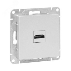 Эпика Механизм розетки HDMI алюминий EKF