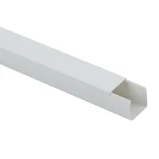 Кабель-канал ЭРА KK-W-25-25 белый 25x25 50м