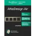 ATLASDESIGN AIR 4-постовая РАМКА, ШАМПАНЬ/дымчатый белый