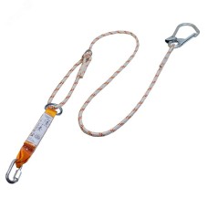 Строп аВрег+Кс (исп.3) - регулируемый канат с амортизатором и карабином