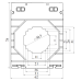 Трансформатор тока CT30 200A, класс 0.5S, 1.5ВА
