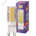PLED-G9  9w  2700K 590Lm 175-240V (пластик d16*60мм) Jazzway